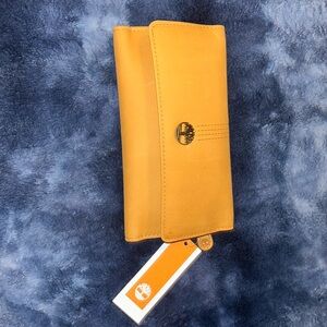 NWT Timberland Wallet Genuine Faux Leather